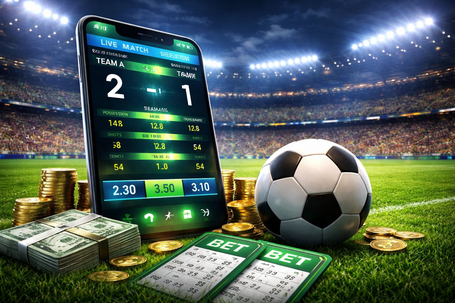 Opciones de apuestas de fútbol y multideporte GanaMx