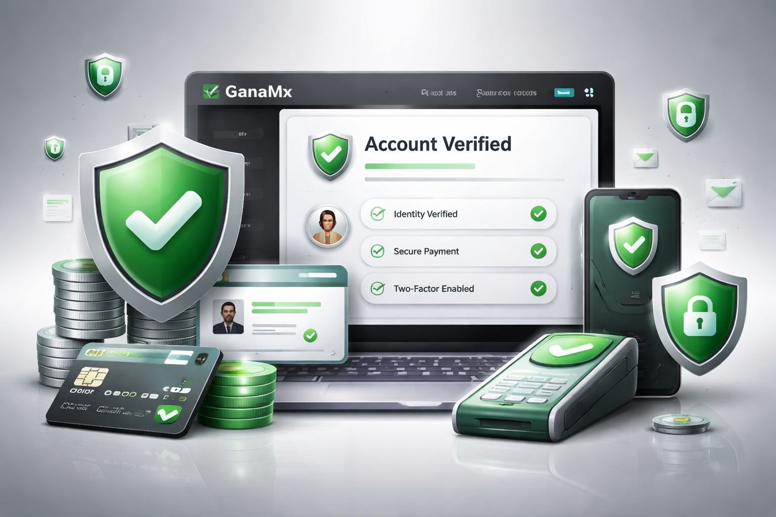 Verificación de cuenta GanaMx y herramientas de seguridad para jugadores